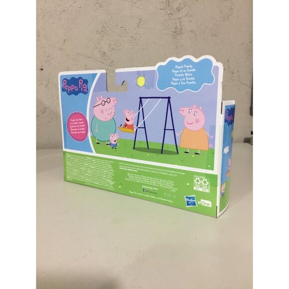Peppa Pig Family Figurine Set - 4 Pieces - Peppa Adventures Toys - Picture 3 of 3